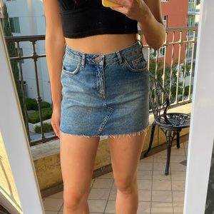 BDG Jean Mini Skirt